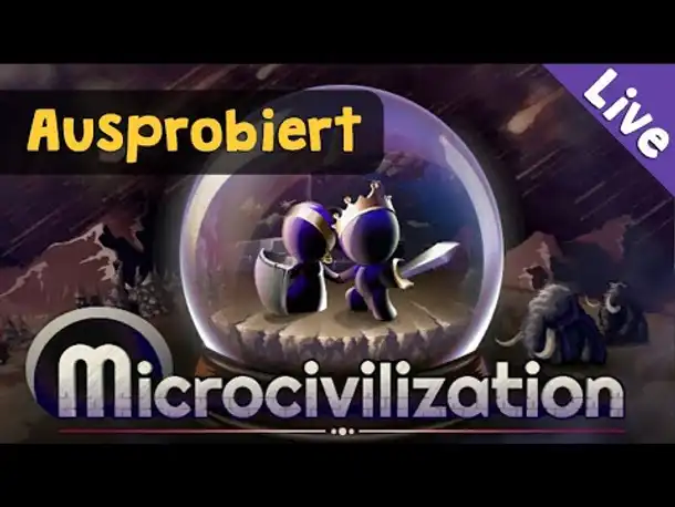 Ausprobiert: Microcivilization ✦ Demo (Steam Next Fest) ✦ Blind / Livestreamaufzeichnung