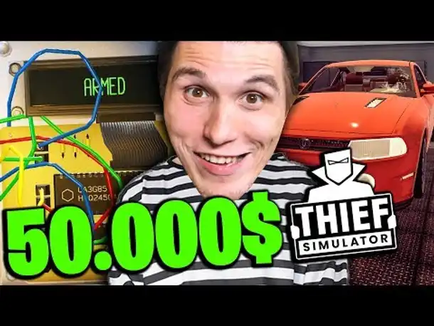 Erst SPRENGE ich sein Haus & dann klaue ich sein 50.000$ AUTO | Einbrecher Simulator
