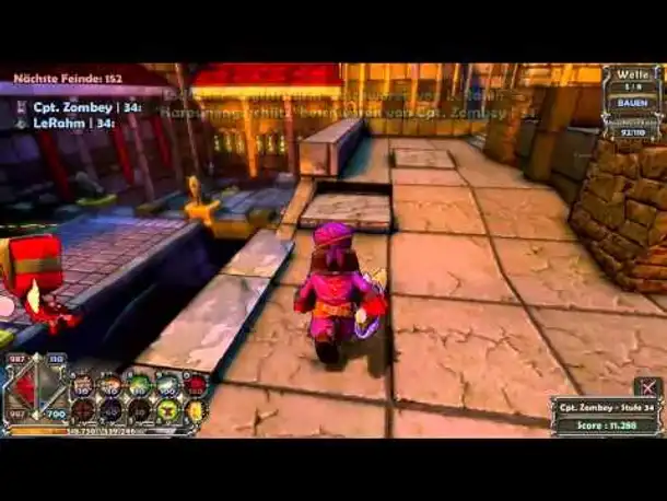 Lets Play Together - Dungeon Defenders #020 - Die Stadtmauern - [1/2]