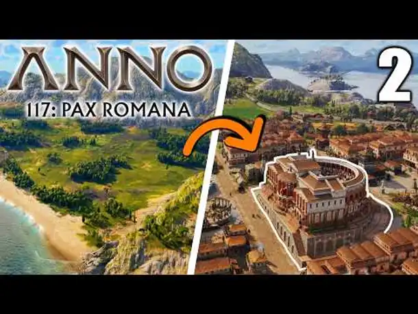 Ich baue erste riesige Gebäude in Anno 117 | #2 | Anno 117: Pax Romana BETA