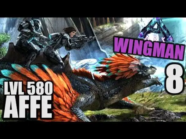 LVL 580 Affe - ARK WINGMAN ABERRATION - 8 - | Let's Play Deutsch (Speed PvP)
