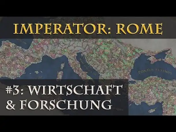 Wie wird Imperator: Rome? - Teil 3: Gebäude, Handel & Forschung (Infovideo / deutsch / Pre-Release)
