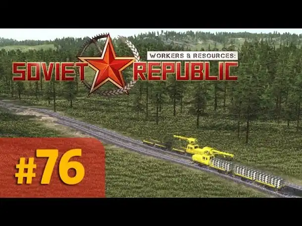 Let's Play Workers and Resources #76: Gleisbau leicht gemacht (Gameplay / Deutsch)