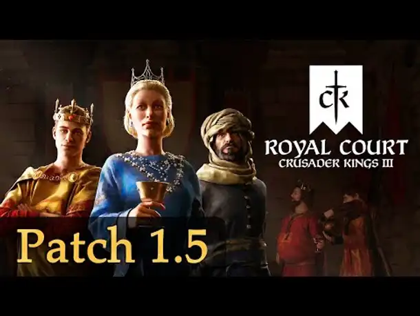 Crusader Kings 3 - Patch 1.5: Wappendesigner, Kultur, Sprache, Inventar etc (Royal Court / Tutorial)