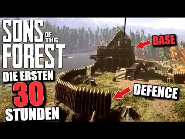 Meine ersten 30 STUNDEN Sons of the Forest