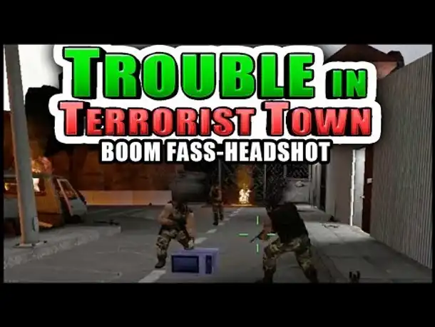 Fass ins Gesicht geworfen! :( | Trouble in Terrorist Town! - TTT | Zombey