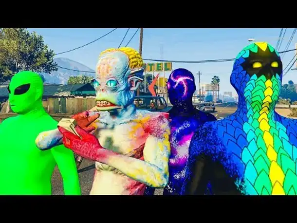 Wir verwandeln uns in ALIENS! | GTA 5 Online Casino Heists