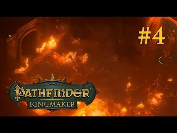 Let's Play Pathfinder: Kingmaker # 4 – Die Feuertaufe (Blind / Fordernd / Deutsch)