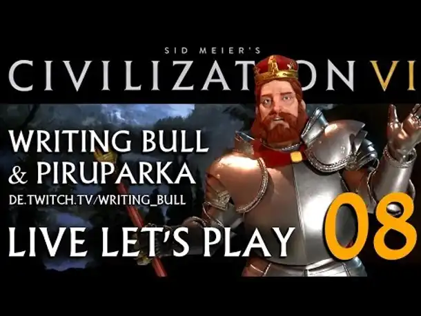Live Let's Play: Civilization VI | Deutschland (08) [deutsch]