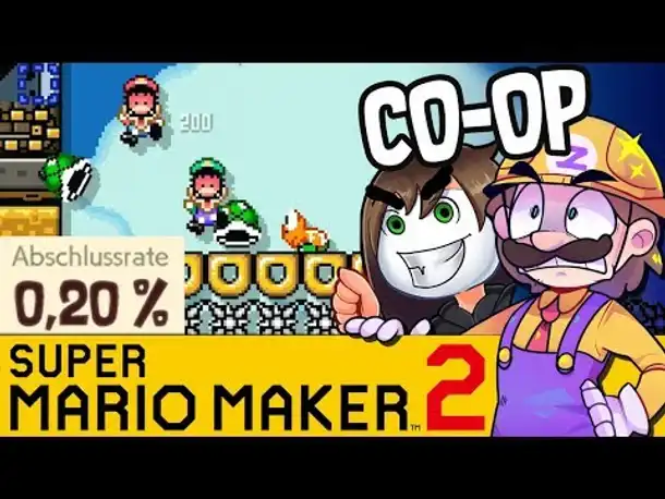 GLPs 0,20% Level mit ihm Gemeinsam ! | SUPER MARIO MAKER 2 Coop