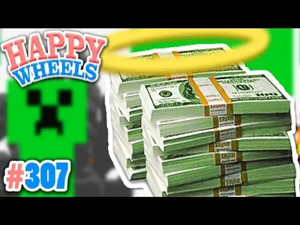 YOUTUBE MONEY! ✪ Happy Wheels #307