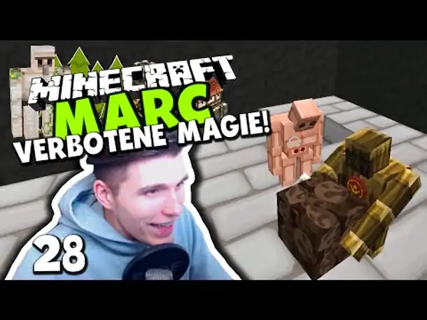 Minecraft MARC #28 ✪ VERBOTENE MAGIE! - WIR CRAFTEN "BERT" DEN FLEISCHGOLEM!