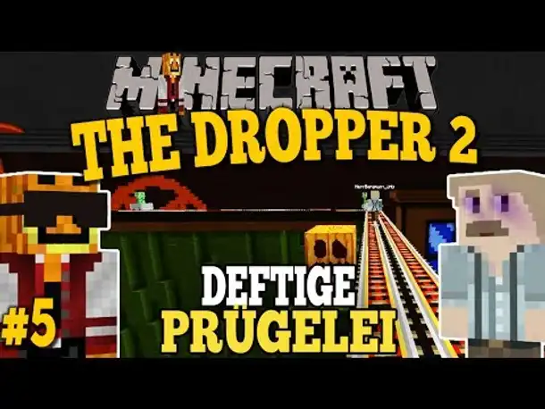 DEFTIGE PRÜGELEI // The Dropper2 mit HerrBergmann Minecraft Adventure Map #5 [Facecam/German]