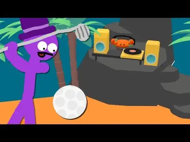 Zombey golft am Party-Krabben-Strand. (What the Golf #11)