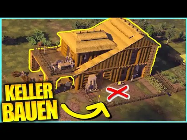 SPEISEKAMMER unter die Erde bauen | GOING MEDIEVAL (2024)