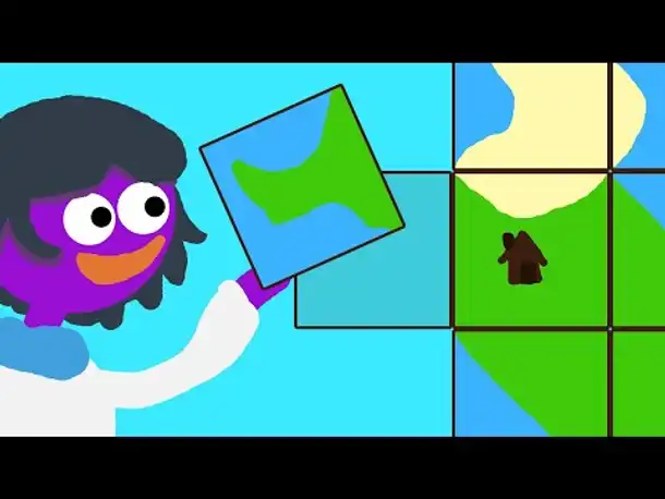 Zombey kann ganze Landmassen bewegen.