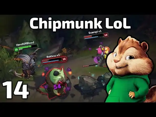 Die Katze ist ausm SACK! | Let's Chipmunk League of Legends | 14