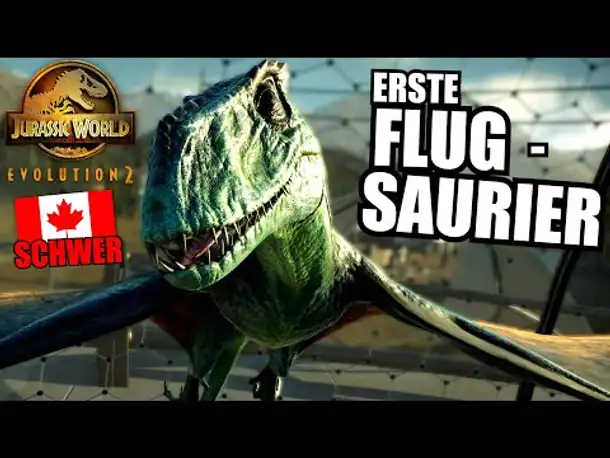 Flugsaurier Gehege bauen | S1E6 | Jurassic World Evolution 2 | Challenge Mode | Gameplay German