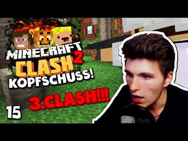 Minecraft CLASH 2 #15 ✪ TÖDLICHER KOPFSCHUSS! - DER 3.CLASH | TEAMEDGAR