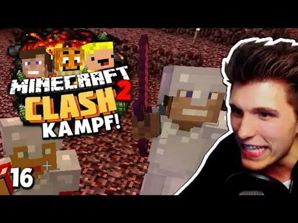 Minecraft CLASH 2 #16 ✪ KAMPF GEGEN TEAM DIZZI!