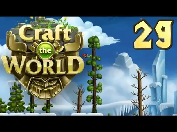 Let's Play Craft The World #029 Level 2: Eiswelt (Gameplay German Deutsch)