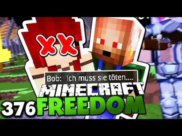 BOB MÖCHTE KAITLIN TÖTEN?! & GLP DREHT DURCH! ✪ Minecraft FREEDOM #376 [DEUTSCH] | Paluten
