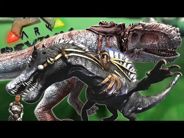 Feindlicher Giga greift an :-P - S4|E16 - ARK REVIVAL | 5er Tribe PvP