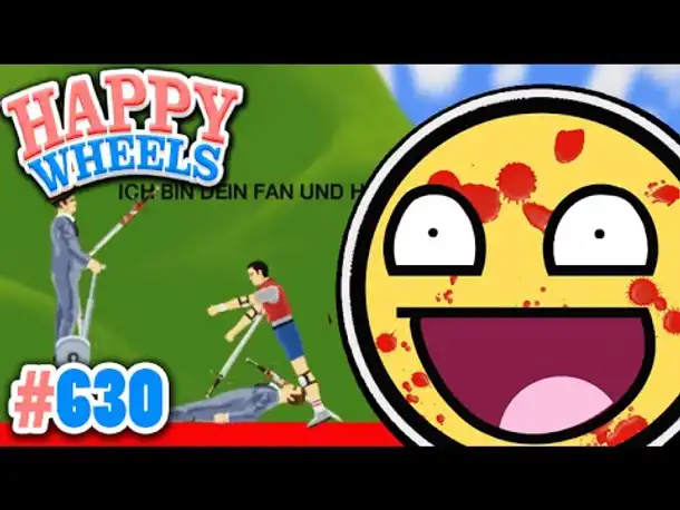 ÜBERTRIEBENE FANLIEBE?! & DER ELEGANTESTE TOD EVEEER! ✪ Happy Wheels #630