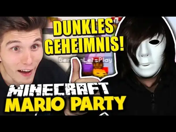GERMANLETSPLAYS ´s DUNKLE VERGANGENHEIT! ✪ Minecraft Mario Party mit GermanletsPlay