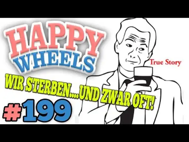 MEHR TOT ALS LEBENDIG ✪ Happy Wheels #199  [German/Deutsch] [Facecam]