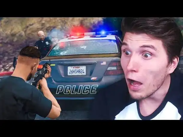 Unser ERSTER POLIZEI-EINSATZ | GTA ONLINE