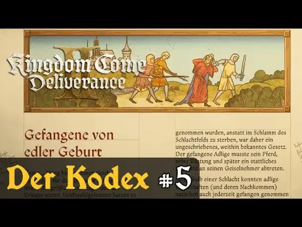Der Kodex #5 (Lesefolge) ✦ Der Adel ✦  Let's Play Kingdom Come Deliverance 2