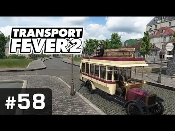#58: Im Doppelstocker durch Steinheim ✦ Let's Play Transport Fever 2 ✦ Sandbox / schwer