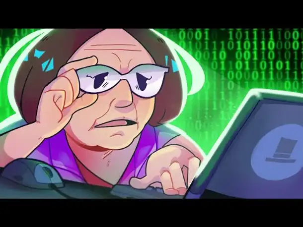 Zombey ist eine Hacker-Omi.