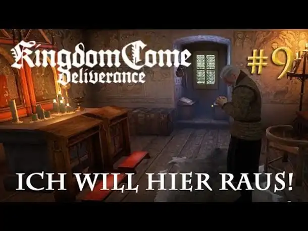 Let's Play Kingdom Come Deliverance #9: Ich will hier raus!  (Tag 2 / Blind / deutsch)