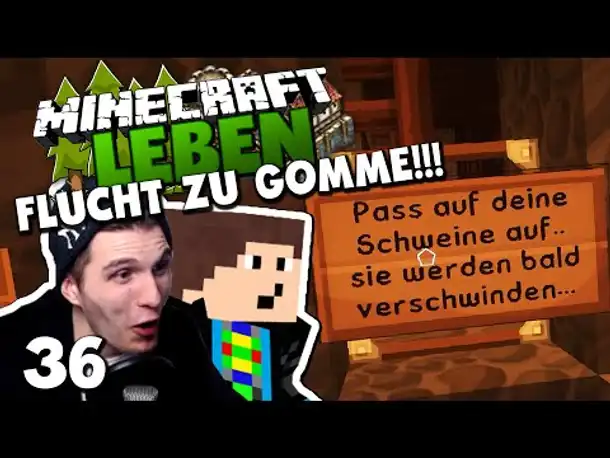 WIR SIND IN GEFAHR! - FLUCHT ZU GOMME MIT EDGAR! ✪ Minecraft LEBEN #36 | Paluten