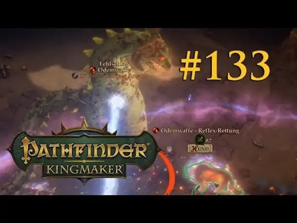 Let's Play Pathfinder: Kingmaker #133 – Der Kampf mit dem Lindwurm (Blind / Deutsch)
