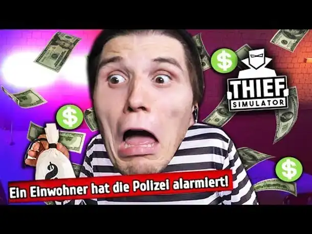 Die POLIZEI klaut mir mein GANZES GELD | Einbrecher SIMULATOR #02