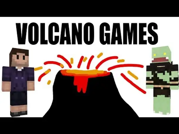 Rette dich vor dem VULKAN! + ungespielt | MINECRAFT Volcano Games