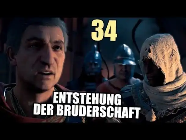 Assassin's Creed Origins Gameplay German #34 Entstehung der Bruderschaft | Let's Play Deutsch