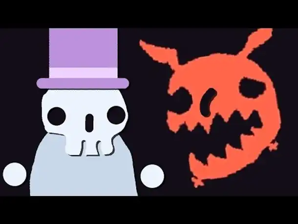 Zombey kämpft sich durch tödliche Kunst.
