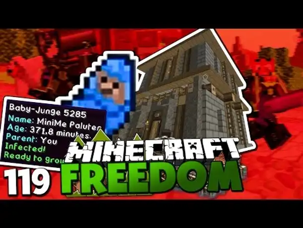 MEIN SOHN WURDE INFIZIERT! & UNSERE SCHWERTER SIND FERTIG! ✪ Minecraft FREEDOM #119 | Paluten
