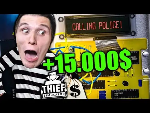Ich HACKE ihre KAMERAS & kaufe mir eine KÜCHE für mein HAUS | Einbrecher Simulator