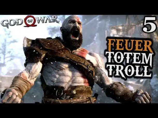 God of War 4 Gameplay German #5 ► Feuer Totem Troll ◄ | PS4 | Let's Play Deutsch | 2018