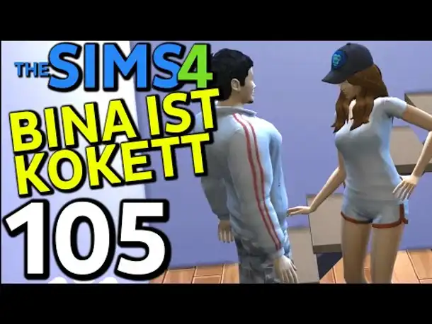 Sims 4 Deutsch #105 Bina ist kokett (Let's Play The Sims 4 German Gameplay Die Sims 4)