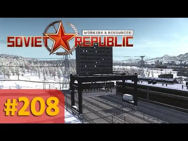 Let's Play Workers and Resources #208: Das Eisennbahnvertriebszentrum (deutsch)