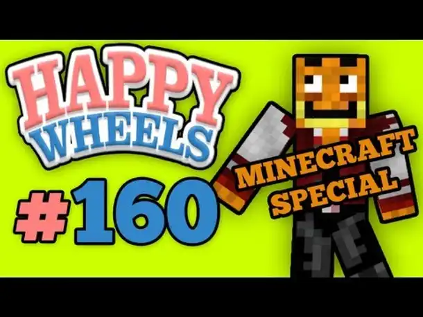 MINECRAFT SPECIAL // Happy Wheels  // #160 [German/Deutsch] [Facecam] | Paluten
