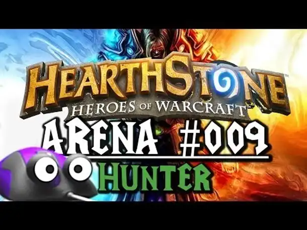 Let's Play HEARTHSTONE: HEROES OF WARCRAFT Arena #009 Hunter vs. Druid (German Gameplay Deutsch)