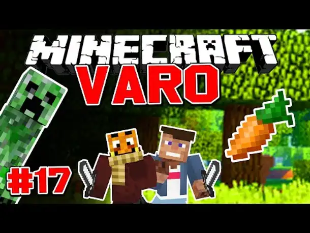 Minecraft Varo #17 ✪ Eine GÖTTLICHE KAROTTE & EIN BÖSER CREEPER!