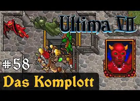 #58: Das Komplott ✦ Let's Play Ultima VII - The Black Gate ✦ Slow-, Long- & Roleplay